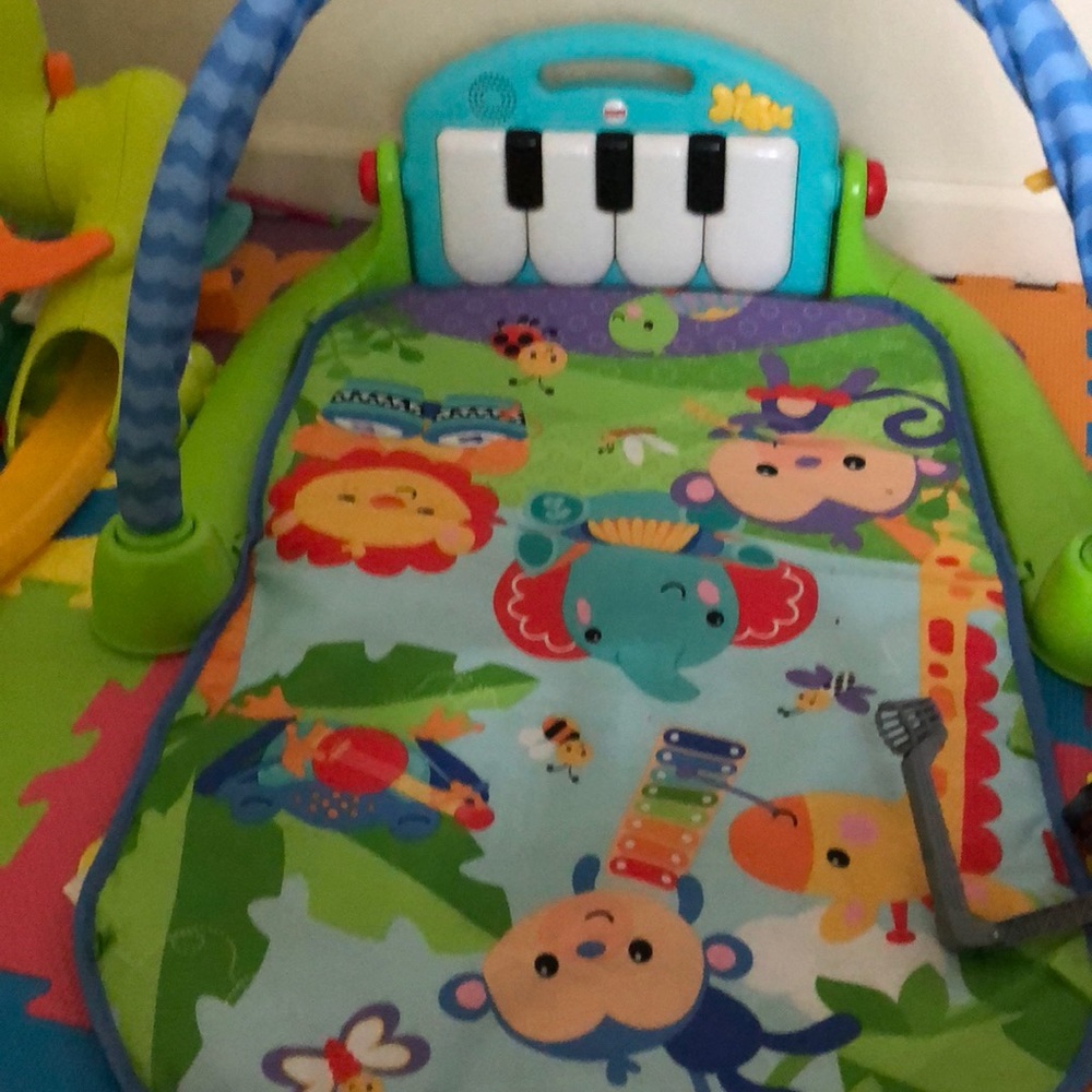 kick & play frog $30 & $35